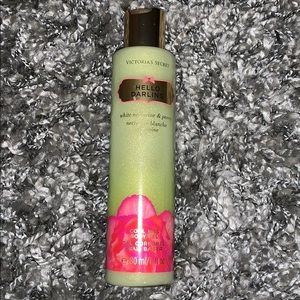 Victoria’s Secret body gel.